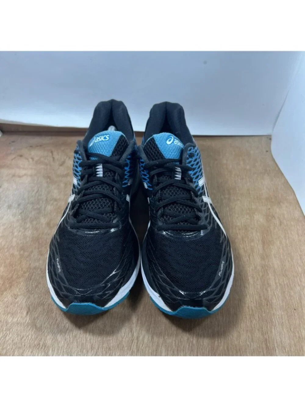 Asics Gel Nimbus 18 Men Size 11.5 T600N Black Running Shoes Sneakers